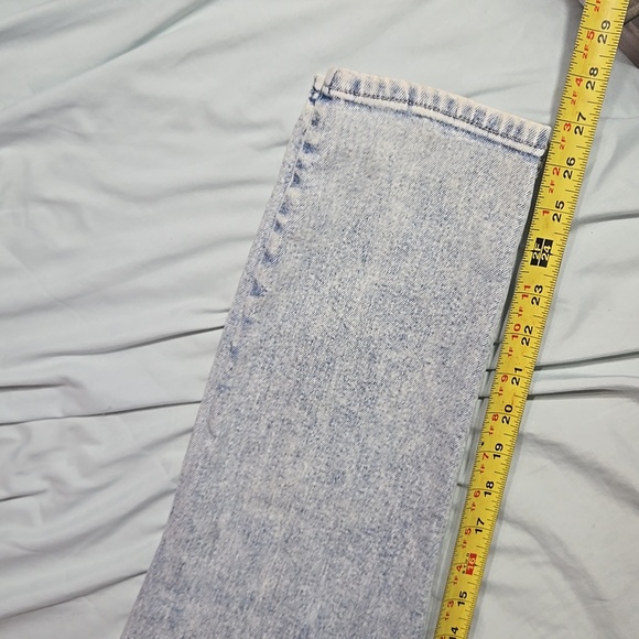 Wild Fable highest rise mom jeans distressed Ombre Jeans Sz 6 - Picture 10 of 12